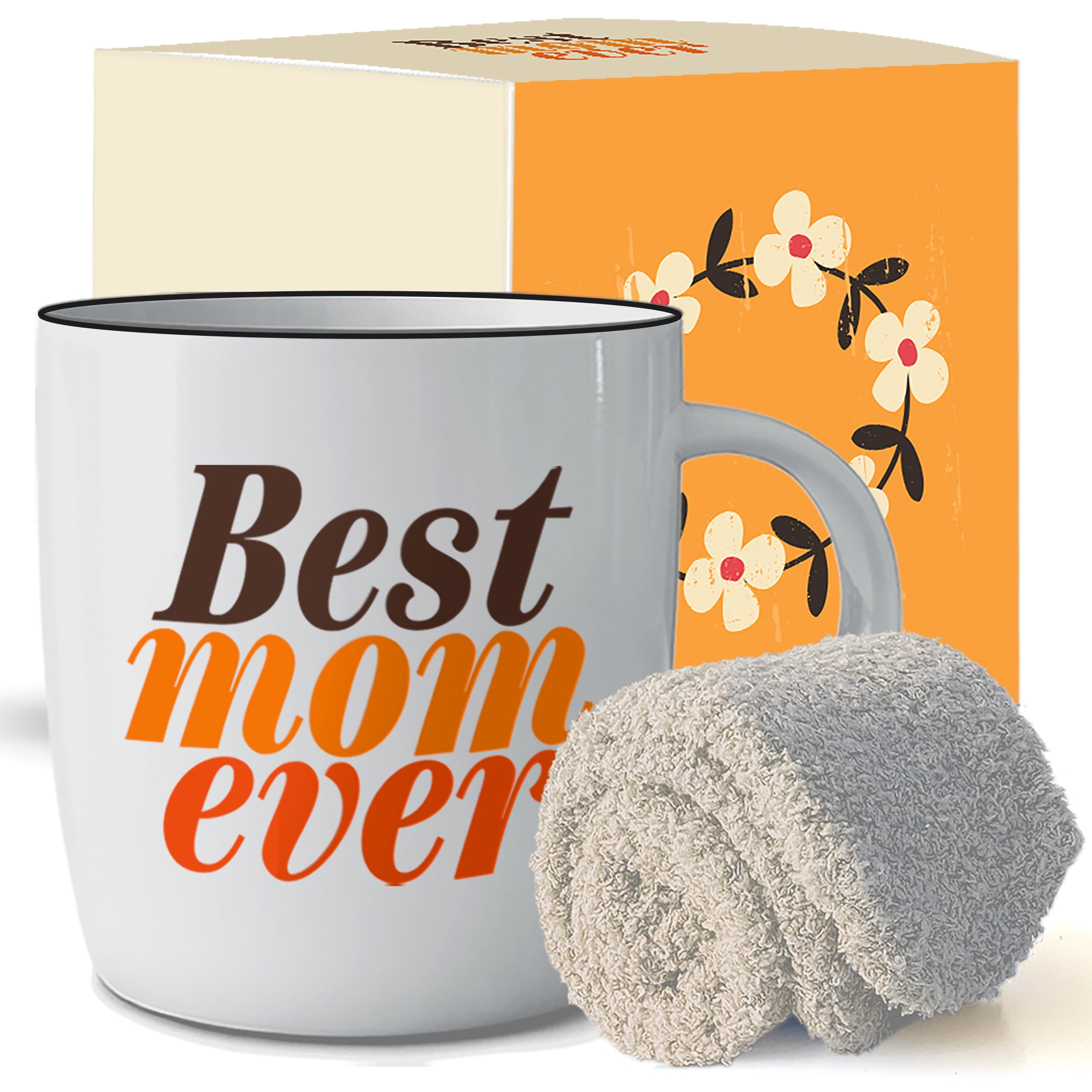 Best Mom Ever – Thoughtful Mug & Sock Duo