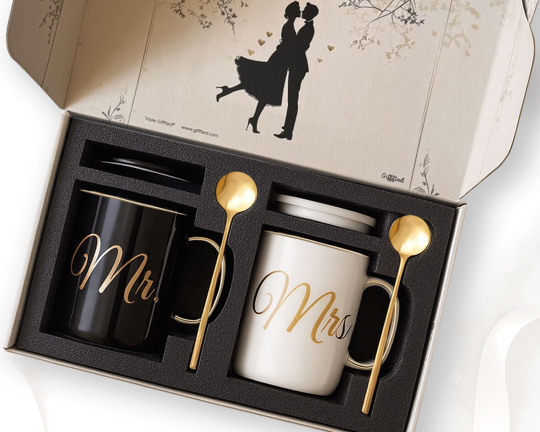 The Mr. & Mrs. Signature Wedding Set – Triple Gifffted