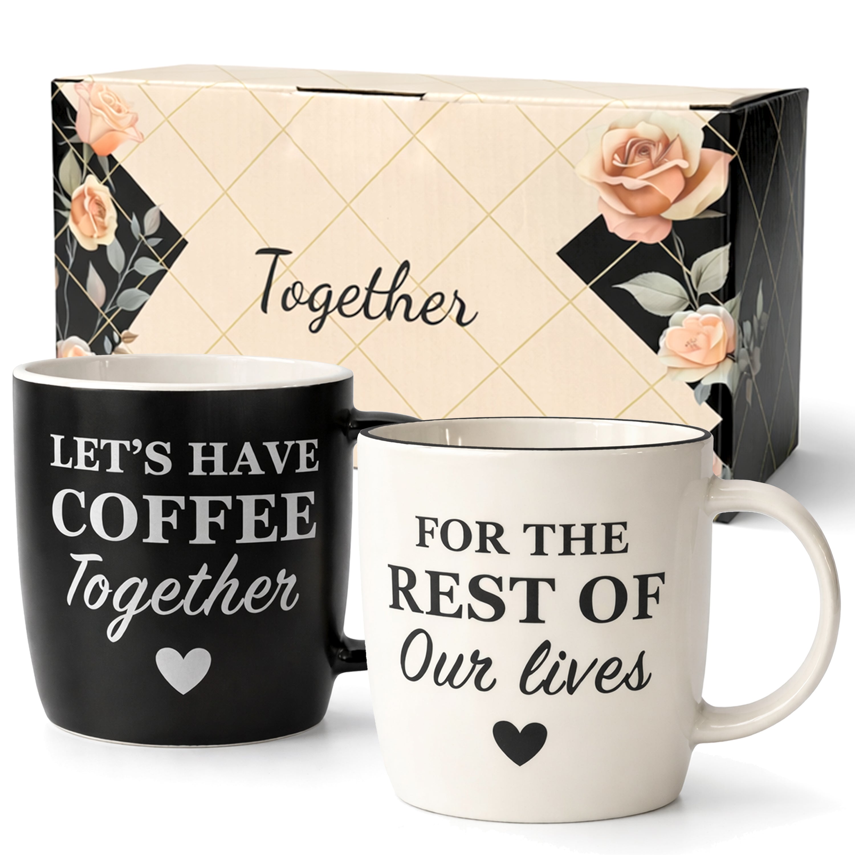 Let’s Have Coffee Together For the Rest of Our Lives Mug Set