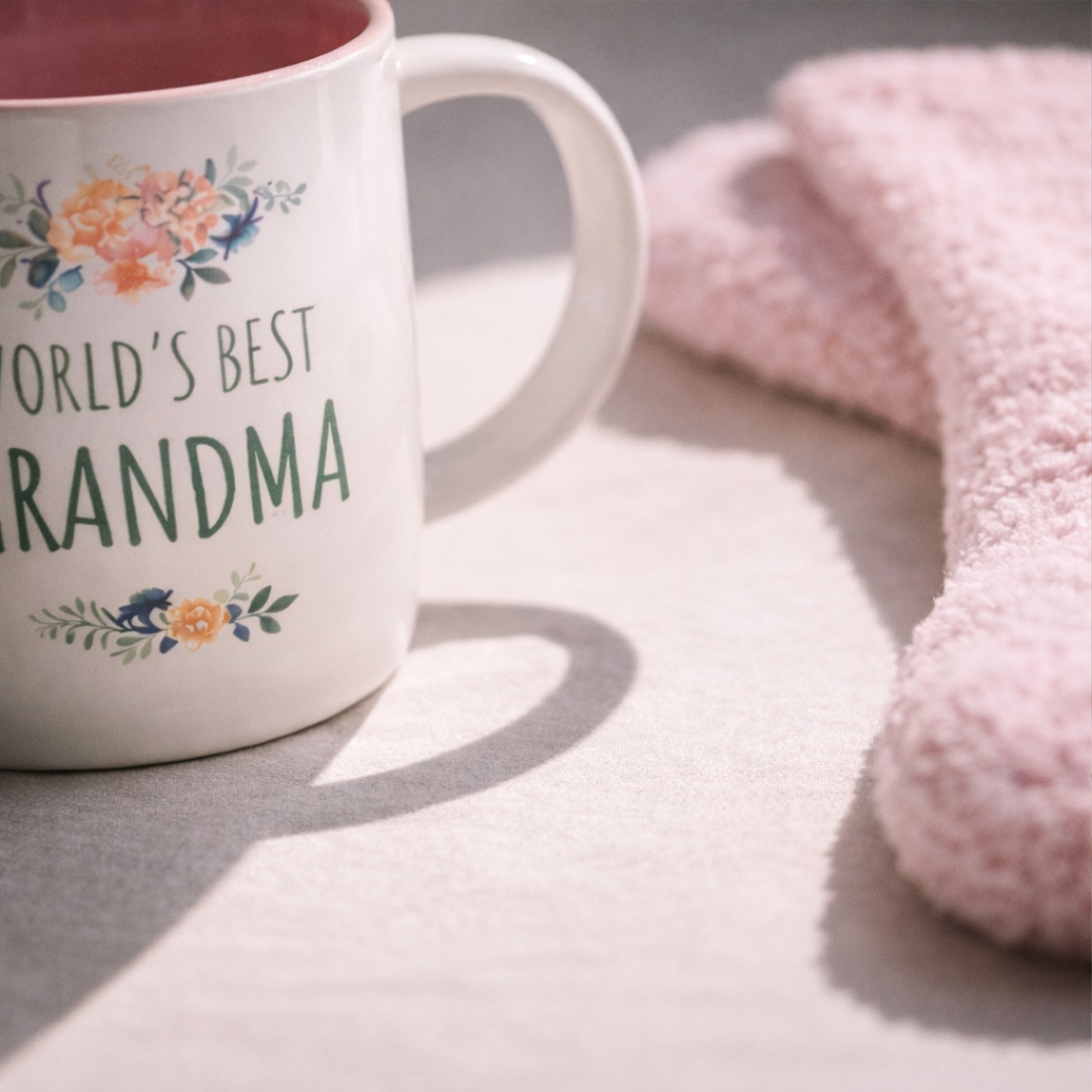 World’s Best Grandma Mug & Cozy Socks Gift Set