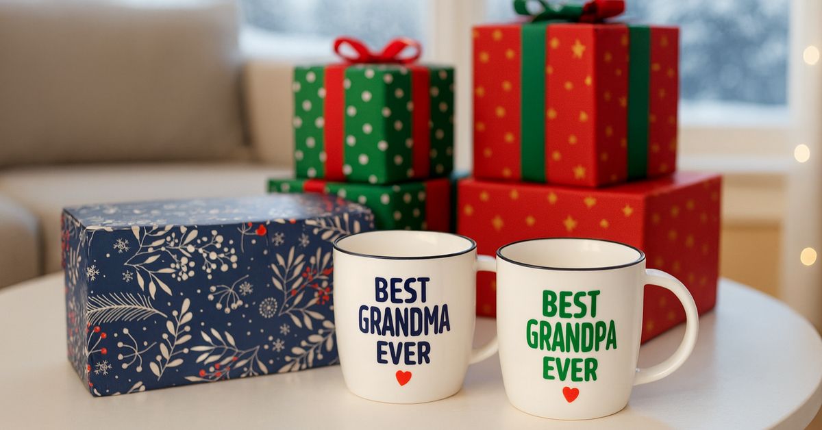 Christmas Gifts Filled With Love for Grandma & Grandpa