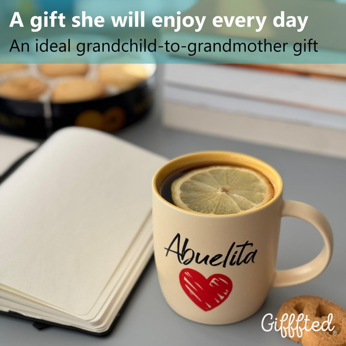 Abuelita and Abuelito mug set in Spanish – Triple Gifffted gift, photo 5