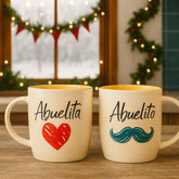 Abuelita and Abuelito mug set in Spanish – Triple Gifffted gift, photo 2