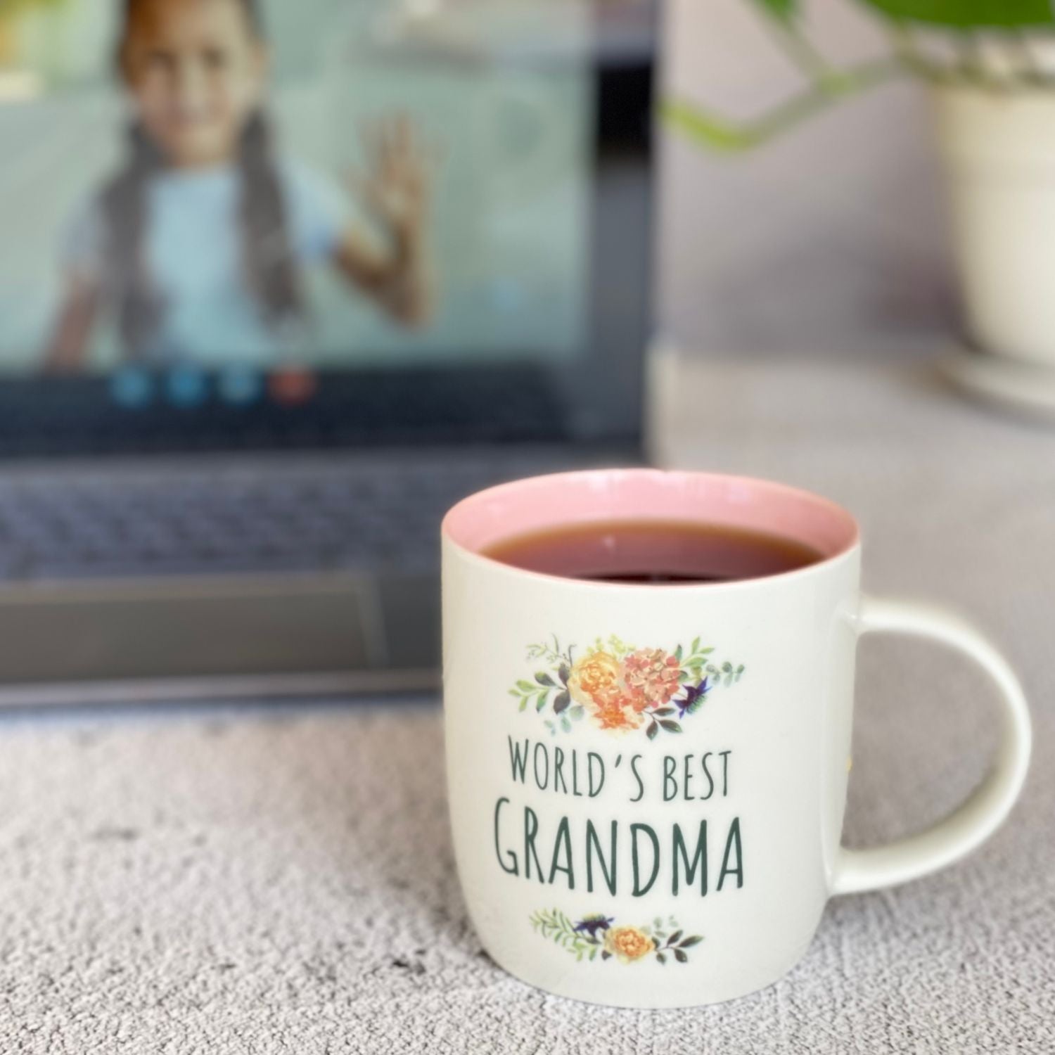 World’s Best Grandma Mug &amp; Cozy Socks Gift Set