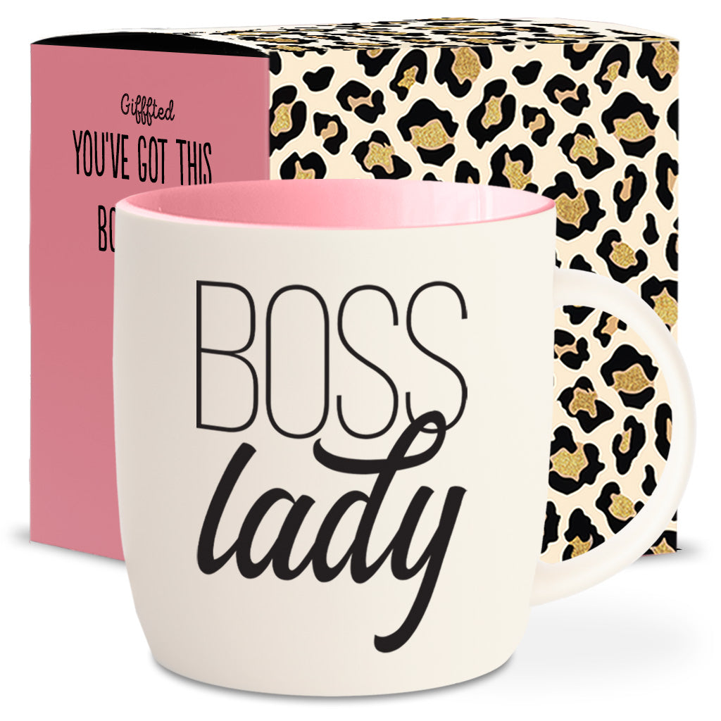 Fearless &amp; Fabulous – Boss Mug for Women