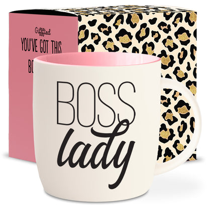 Fearless &amp; Fabulous – Boss Mug for Women