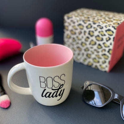 Fearless &amp; Fabulous – Boss Mug for Women