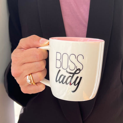 Fearless &amp; Fabulous – Boss Mug for Women