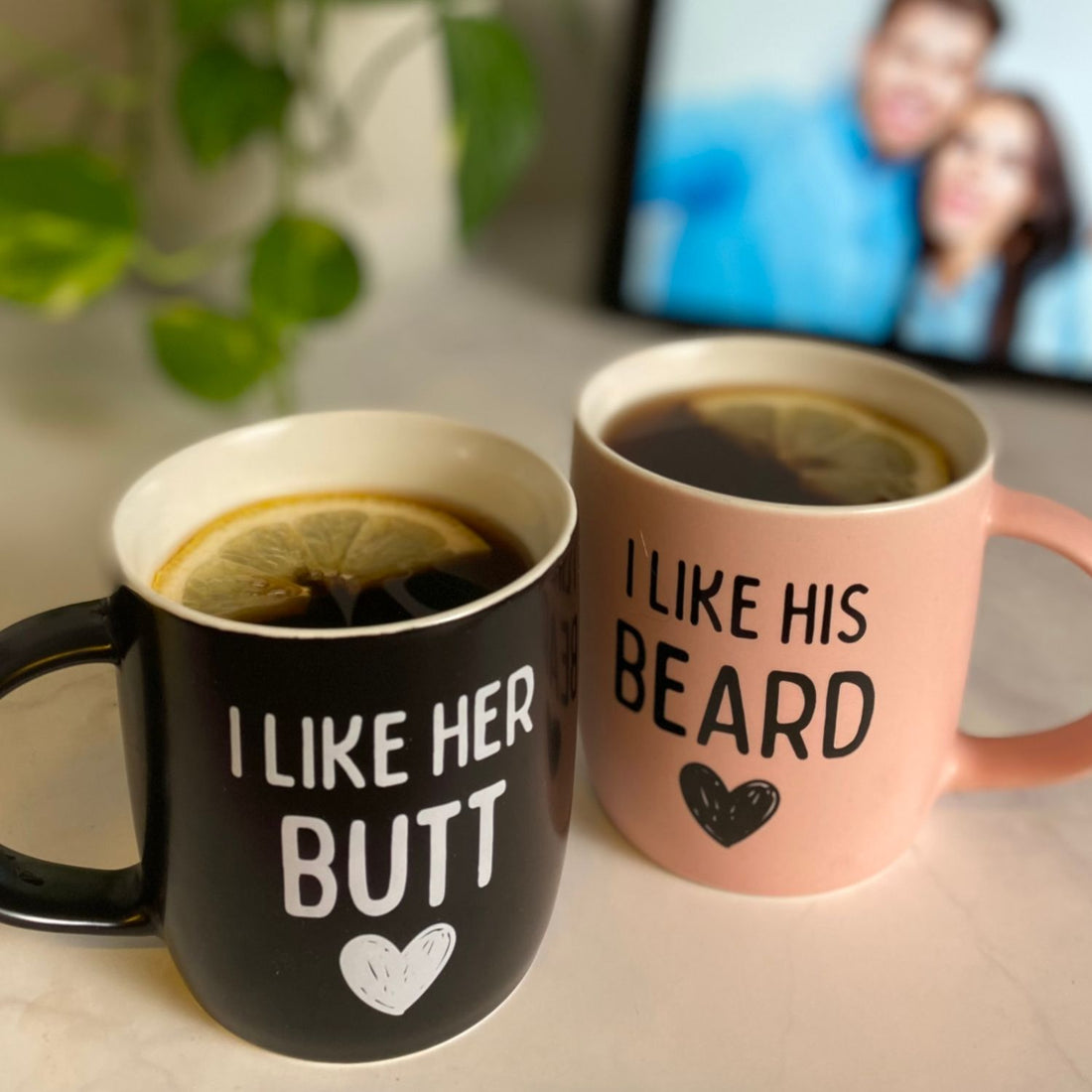 Beard &amp; Butt Love Set: Perfect Match Mugs