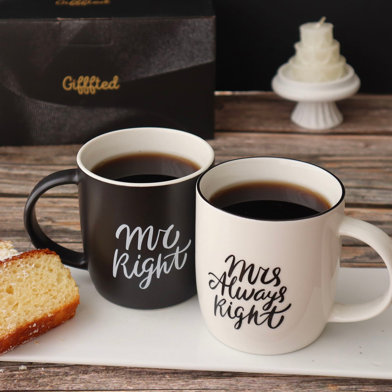 His &amp; Hers Mug Set – Mr. Right &amp; Mrs. Always Right
