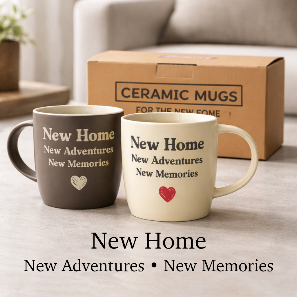 New Home, New Adventures, New Memories Mugs