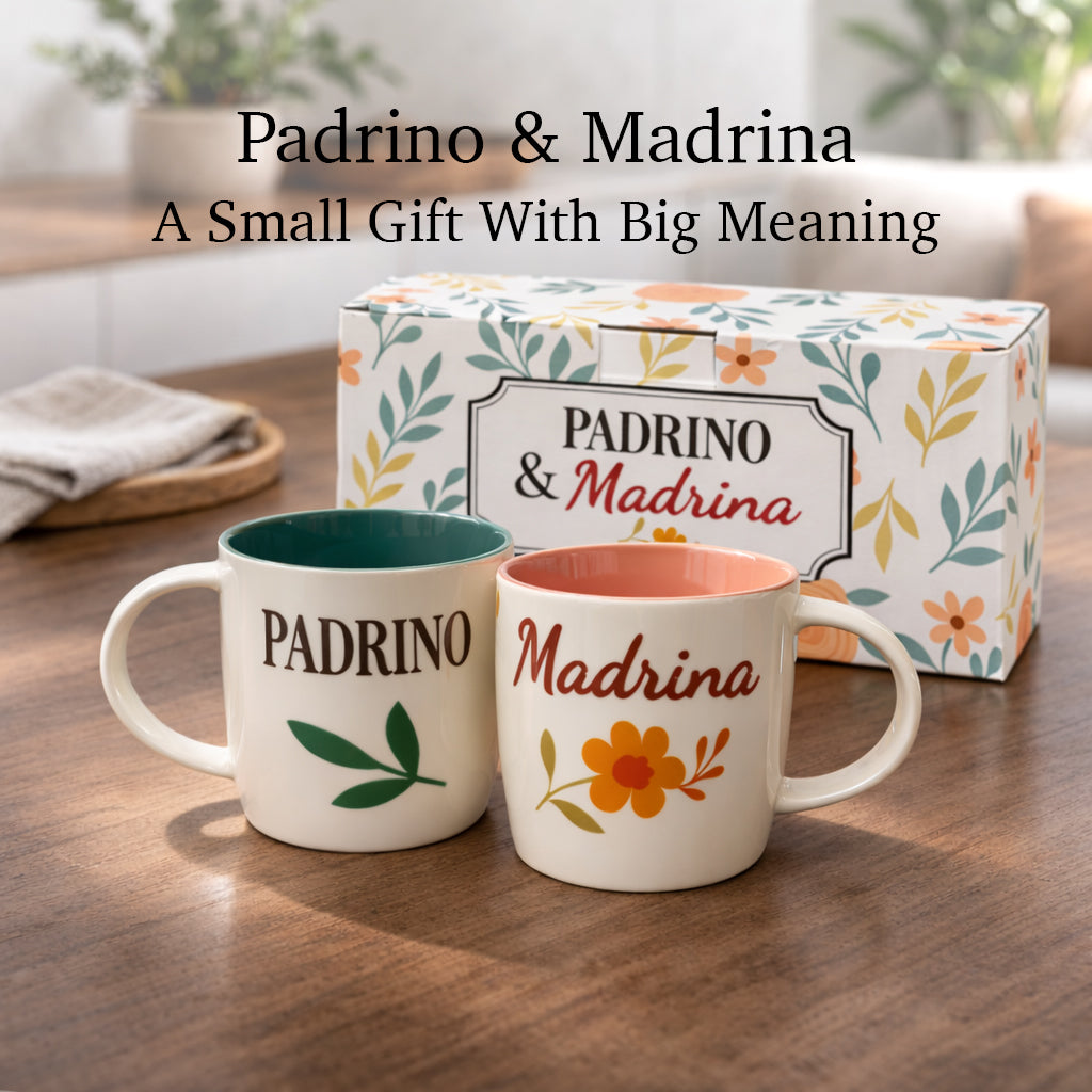 Padrino &amp; Madrina Mugs