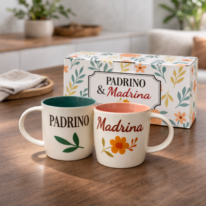 Padrino &amp; Madrina Mugs