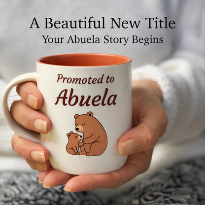 Promoted to Abuelo &amp; Abuela Mugs - Bears