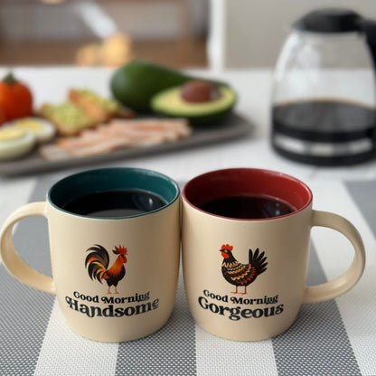 Good Morning Handsome &amp; Gorgeous Mug Set