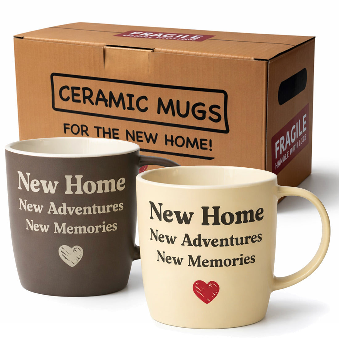 New Home, New Adventures, New Memories Mugs