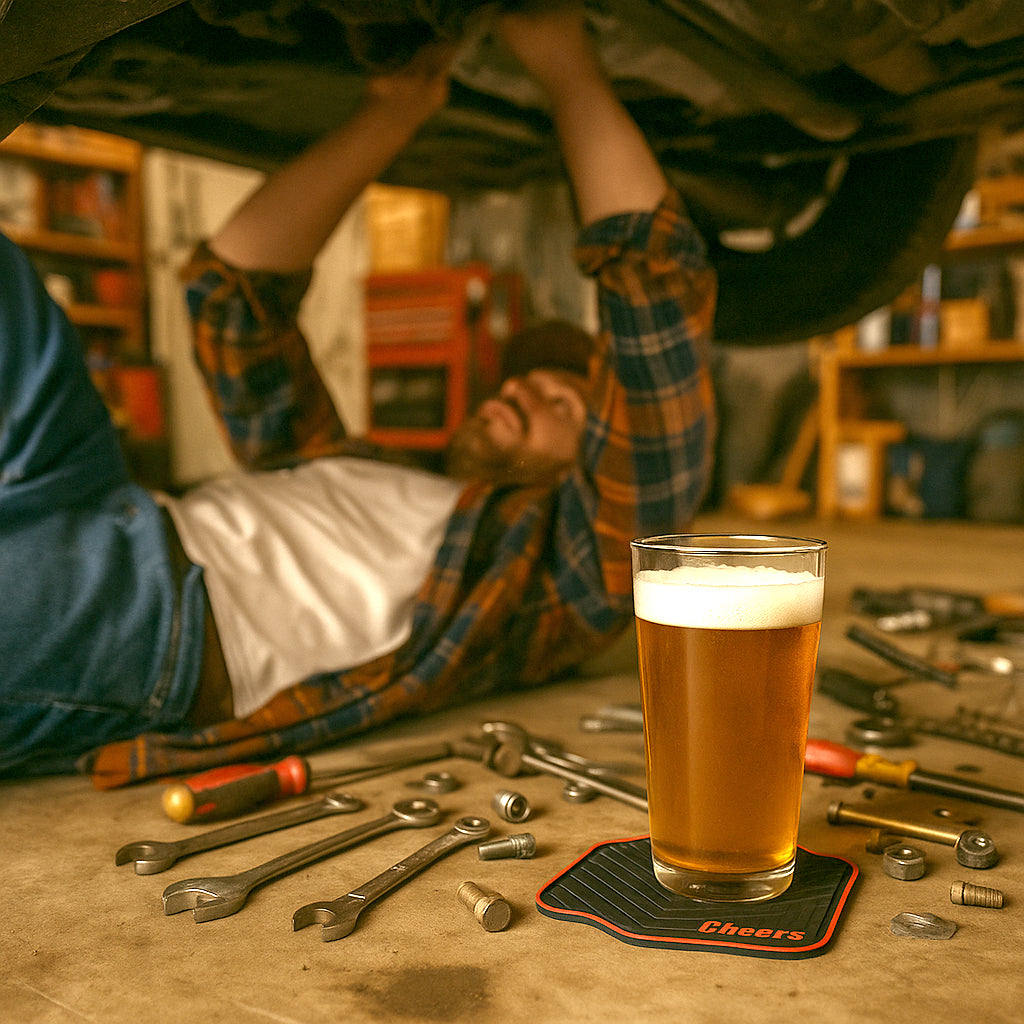 Car Mat Coasters – Fun Gift for Car Lovers