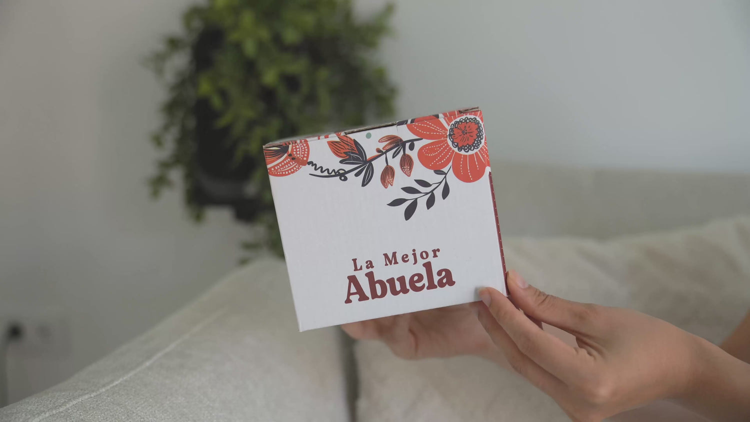 La Mejor Abuela Mug – Floral Spanish Gift for Grandma