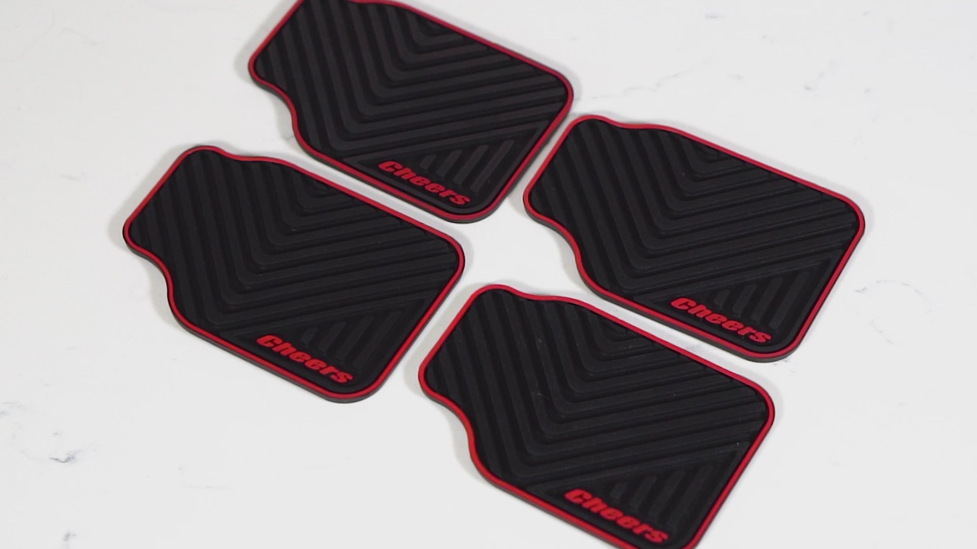 Car Mat Coasters – Fun Gift for Car Lovers