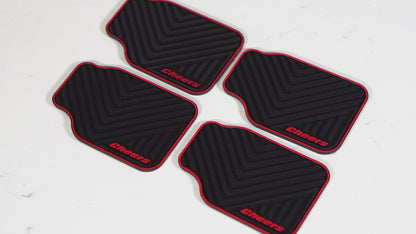 Car Mat Coasters – Fun Gift for Car Lovers